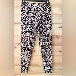 Kyodan Leopard Print Women’s Size Small Workout Leggings. Cheetah Print Pants